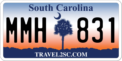 SC license plate MMH831