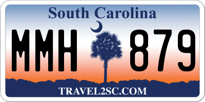 SC license plate MMH879