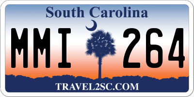 SC license plate MMI264