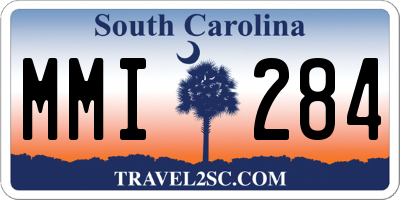 SC license plate MMI284