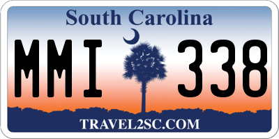 SC license plate MMI338