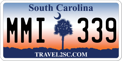 SC license plate MMI339