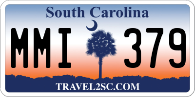 SC license plate MMI379