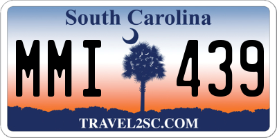 SC license plate MMI439