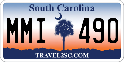 SC license plate MMI490