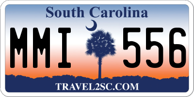 SC license plate MMI556