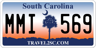 SC license plate MMI569