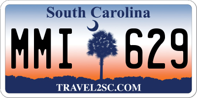 SC license plate MMI629