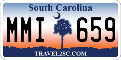 SC license plate MMI659