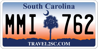 SC license plate MMI762