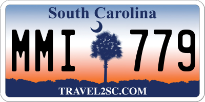 SC license plate MMI779
