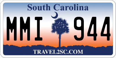 SC license plate MMI944