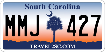 SC license plate MMJ427