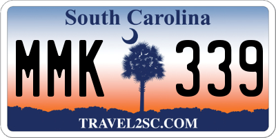 SC license plate MMK339