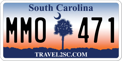 SC license plate MMO471