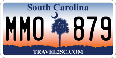 SC license plate MMO879