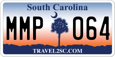SC license plate MMP064