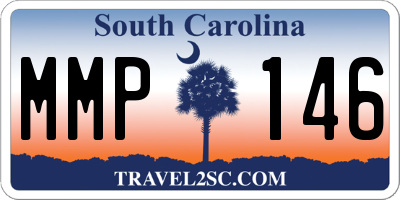 SC license plate MMP146