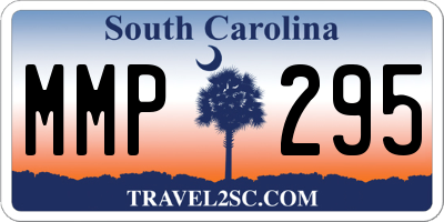 SC license plate MMP295