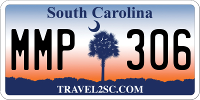 SC license plate MMP306