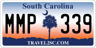 SC license plate MMP339