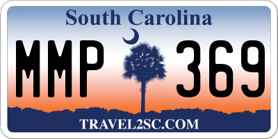 SC license plate MMP369