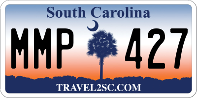 SC license plate MMP427