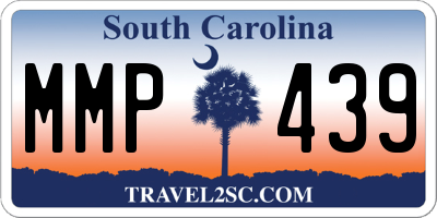 SC license plate MMP439