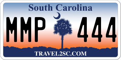 SC license plate MMP444
