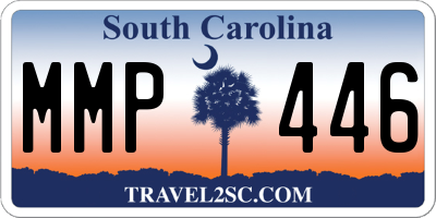 SC license plate MMP446
