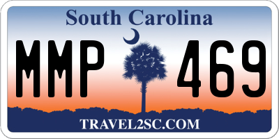 SC license plate MMP469