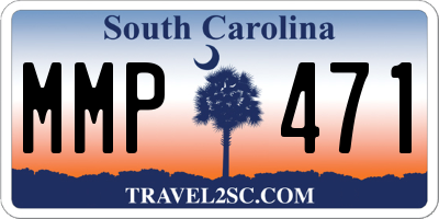 SC license plate MMP471