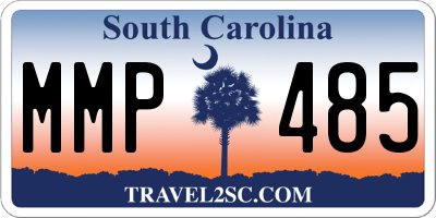 SC license plate MMP485