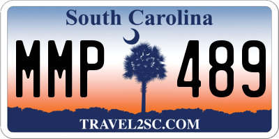 SC license plate MMP489