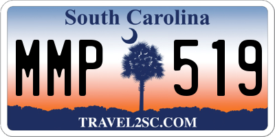 SC license plate MMP519