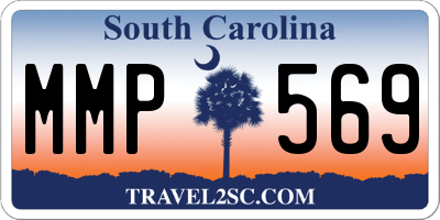 SC license plate MMP569