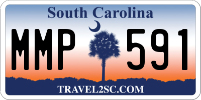 SC license plate MMP591