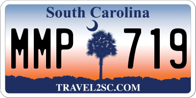 SC license plate MMP719