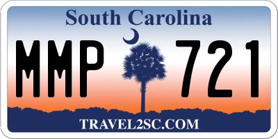 SC license plate MMP721