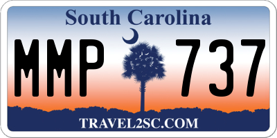 SC license plate MMP737