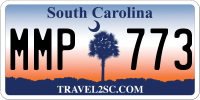 SC license plate MMP773