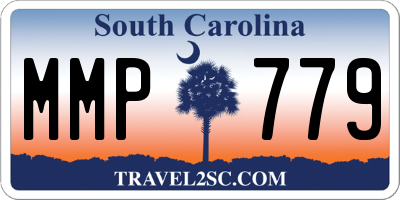 SC license plate MMP779
