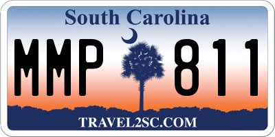 SC license plate MMP811