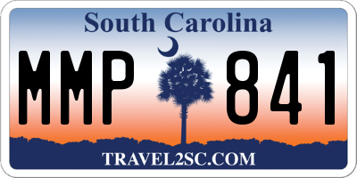 SC license plate MMP841