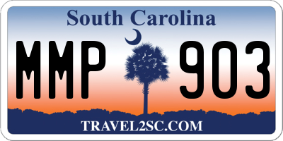 SC license plate MMP903