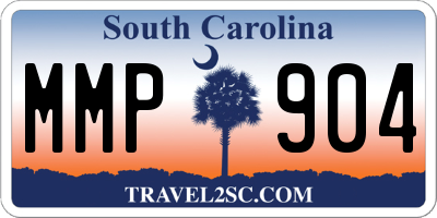 SC license plate MMP904