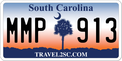 SC license plate MMP913
