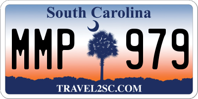 SC license plate MMP979