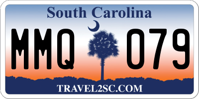 SC license plate MMQ079
