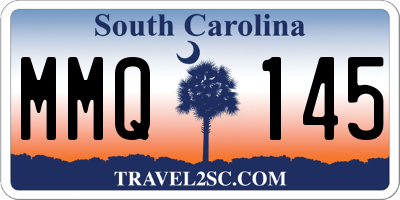 SC license plate MMQ145